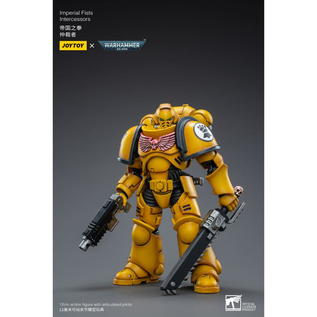 Joy Toy Warhammer 40,000 Imperial Fists Intercessors 1:18 Scale Action Figure