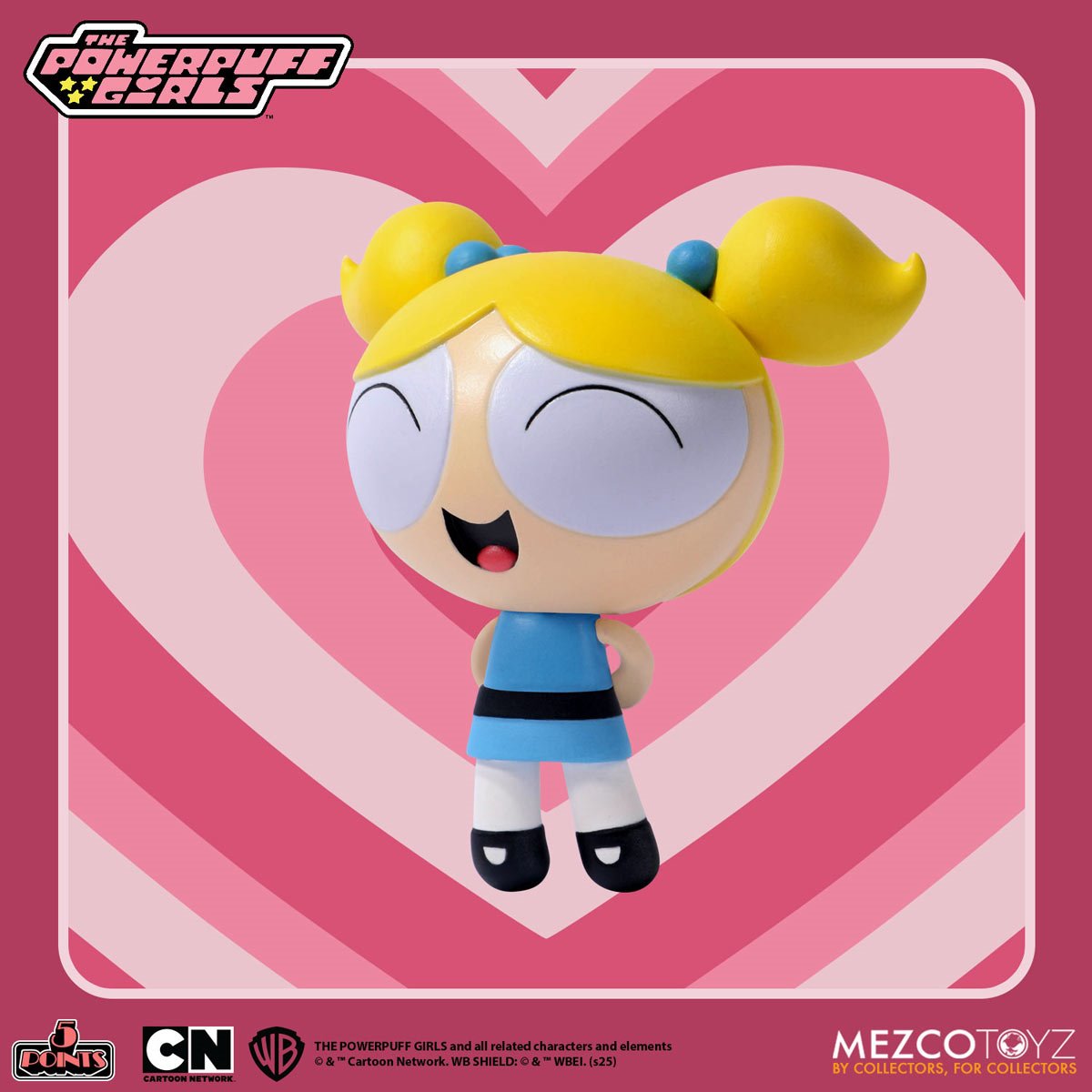 The Powerpuff Girls 5 Points Action Figures Set of 4