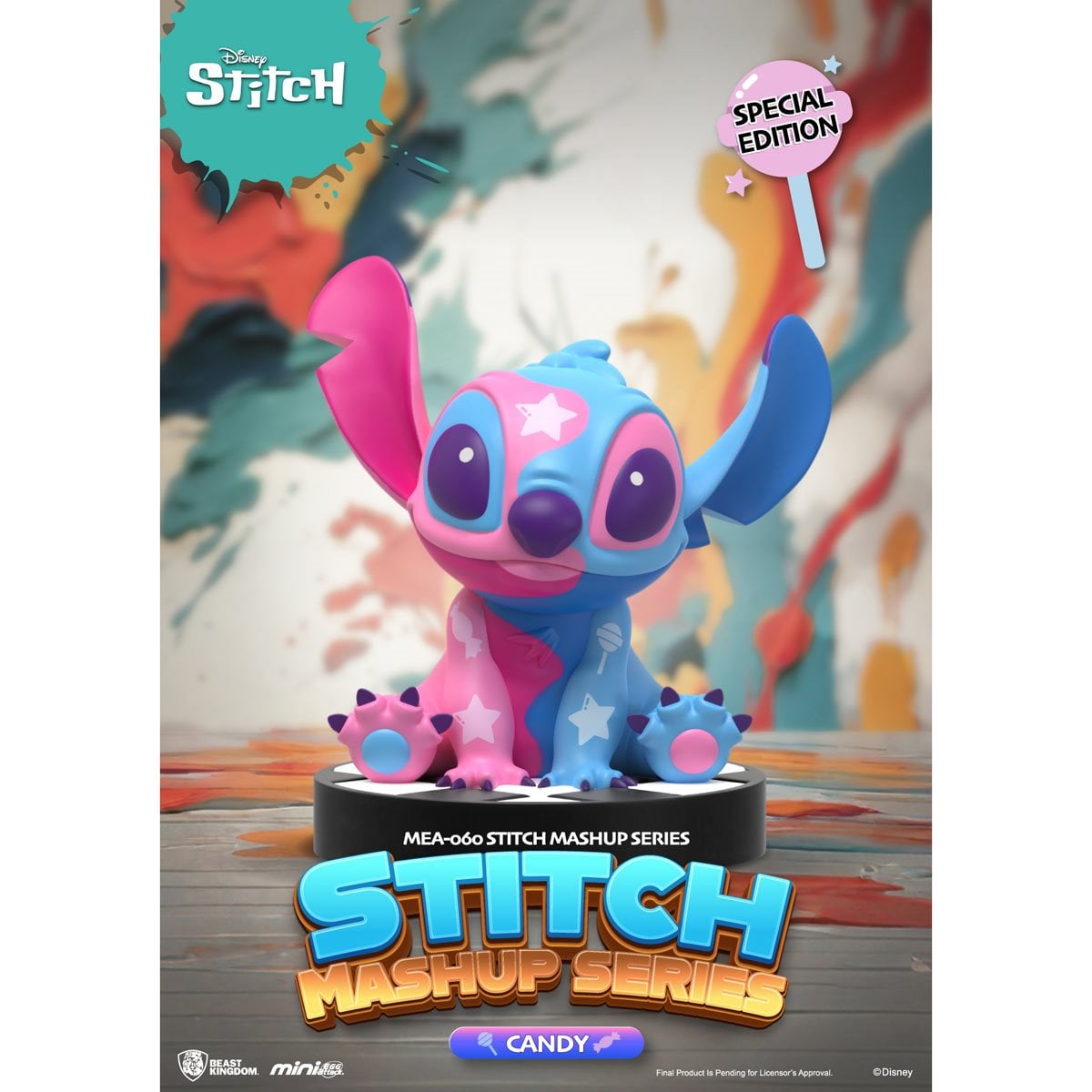 Lilo & Stitch Stitch Mashup Series MEA-060 Mini-Figure Blind Box Case of 6