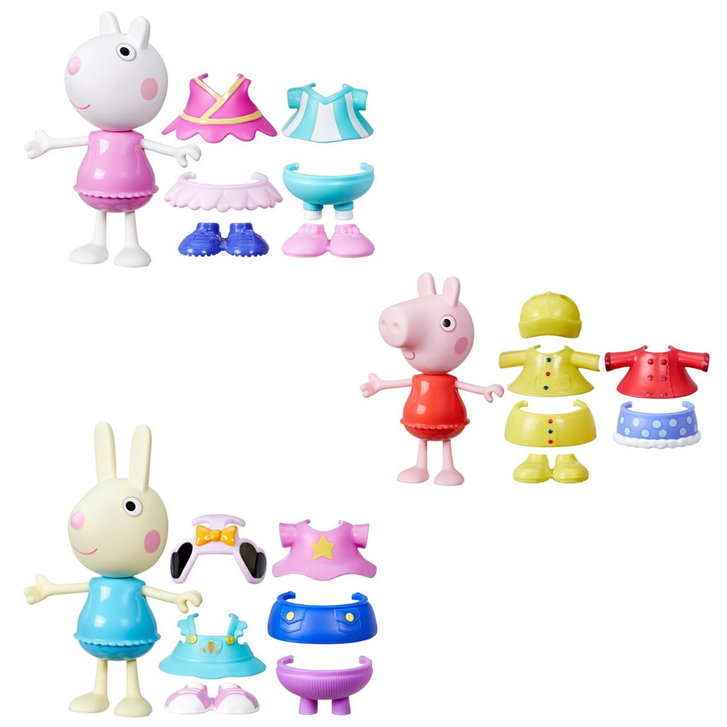Peppa Pig and Friends Dress Up Dolls Wave 1 Case of 4
