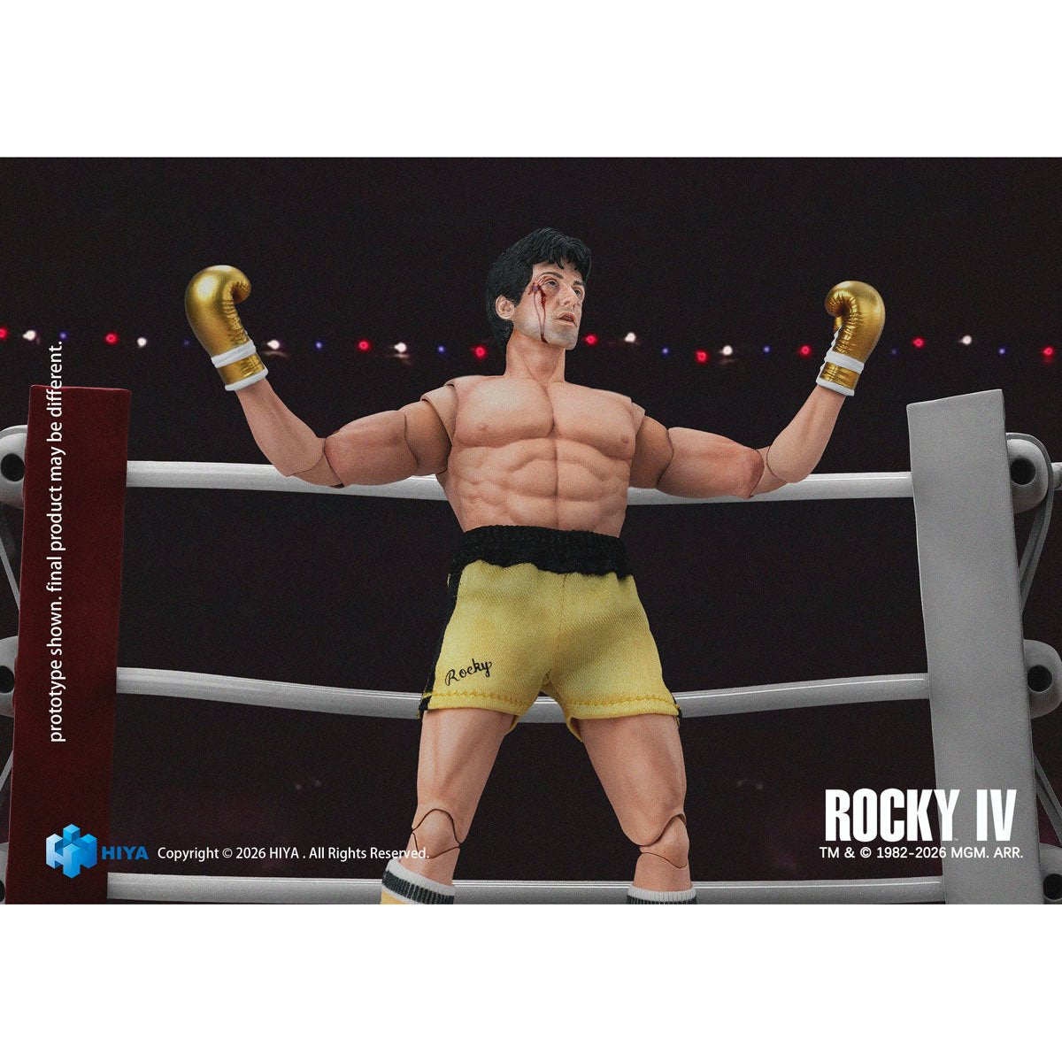 Rocky III Rocky Boxer Version Exquisite Super Series 1:12 Scale Action Figure
