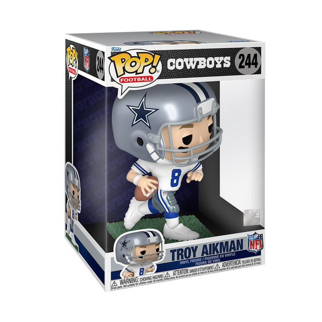 NFL Legends Cowboys Troy Aikman Jumbo Funko Pop! Vinyl Figure #244
