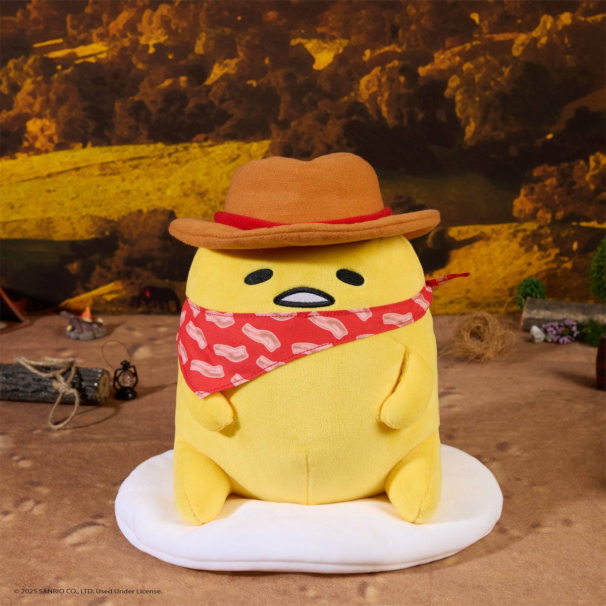 Sanrio Gudetama Cowboy 9-Inch Plush