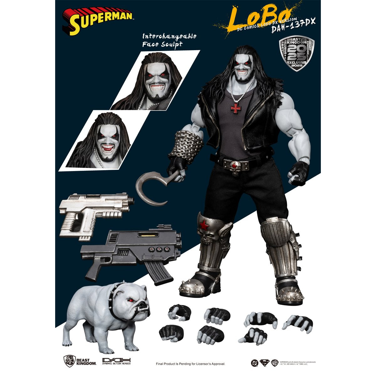 DC Comics Lobo DAH-137DX Deluxe Action Figure - SDCC 2025 Previews Exclusive