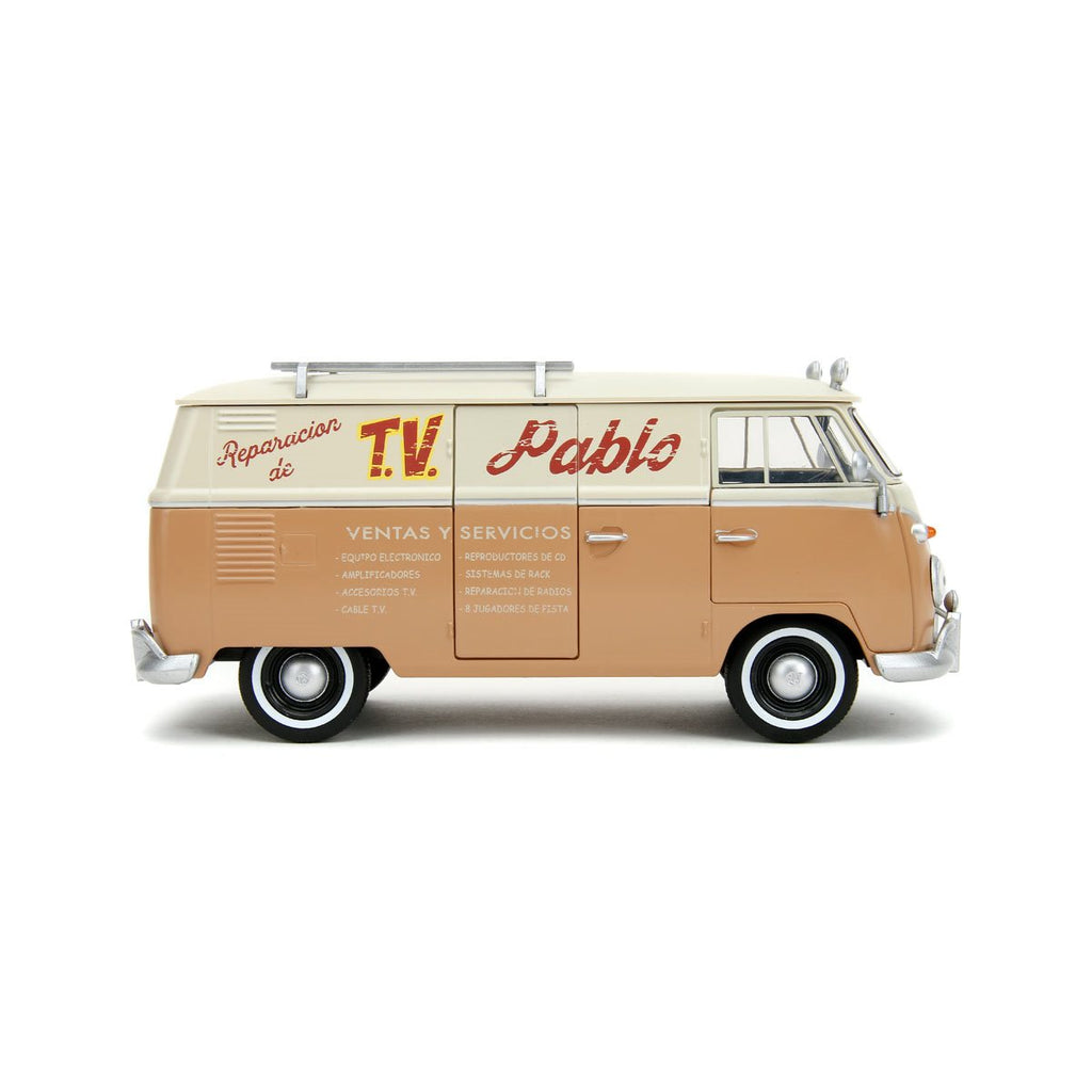 Hollywood Rides Transformers: Rise of the Beasts Wheeljack Volkswagen Bus 1:24 Scale Die-Cast Metal Vehicle with Badge