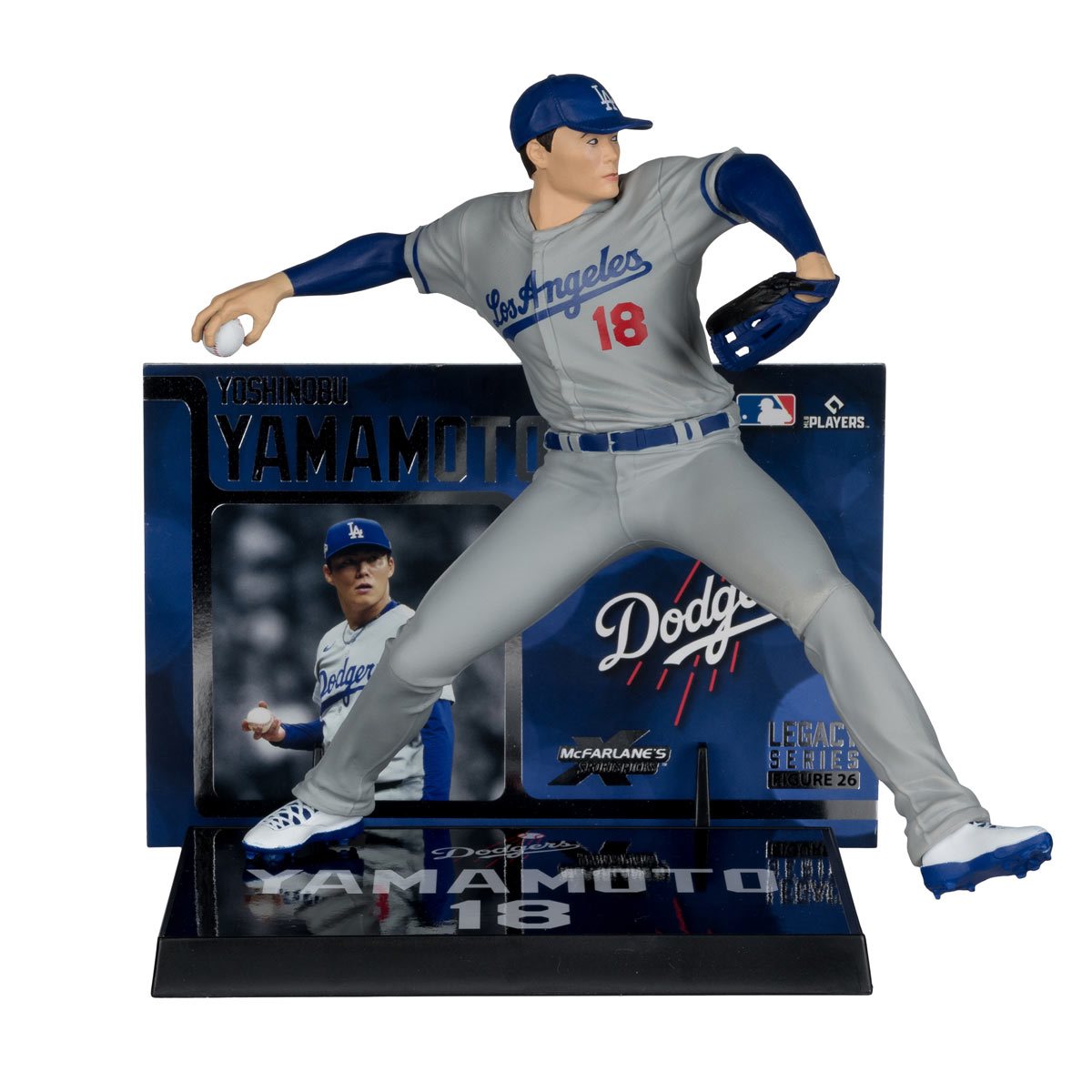 MLB SportsPicks Los Angeles Dodgers Yoshinobu Yamamoto 7-Inch Posed Figure