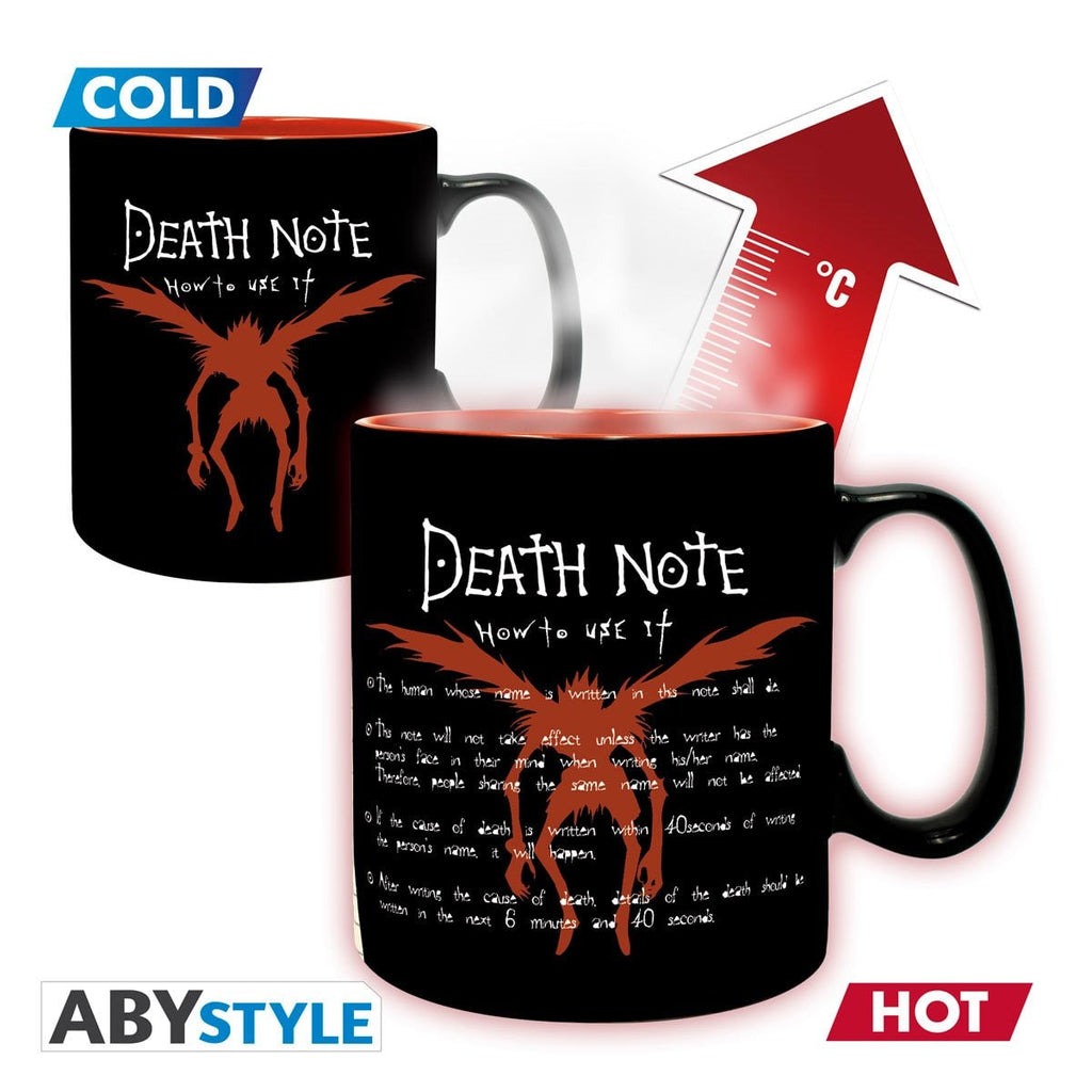 Death Note Light and Ryuk Heat-Change 16oz. Mug