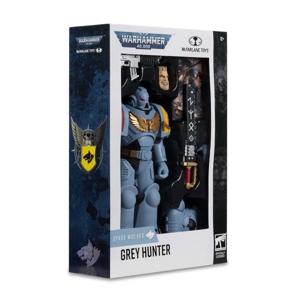 Warhammer 40,000 Wave 12 Grey Hunter Space Wolves 7-Inch Scale Action Figure