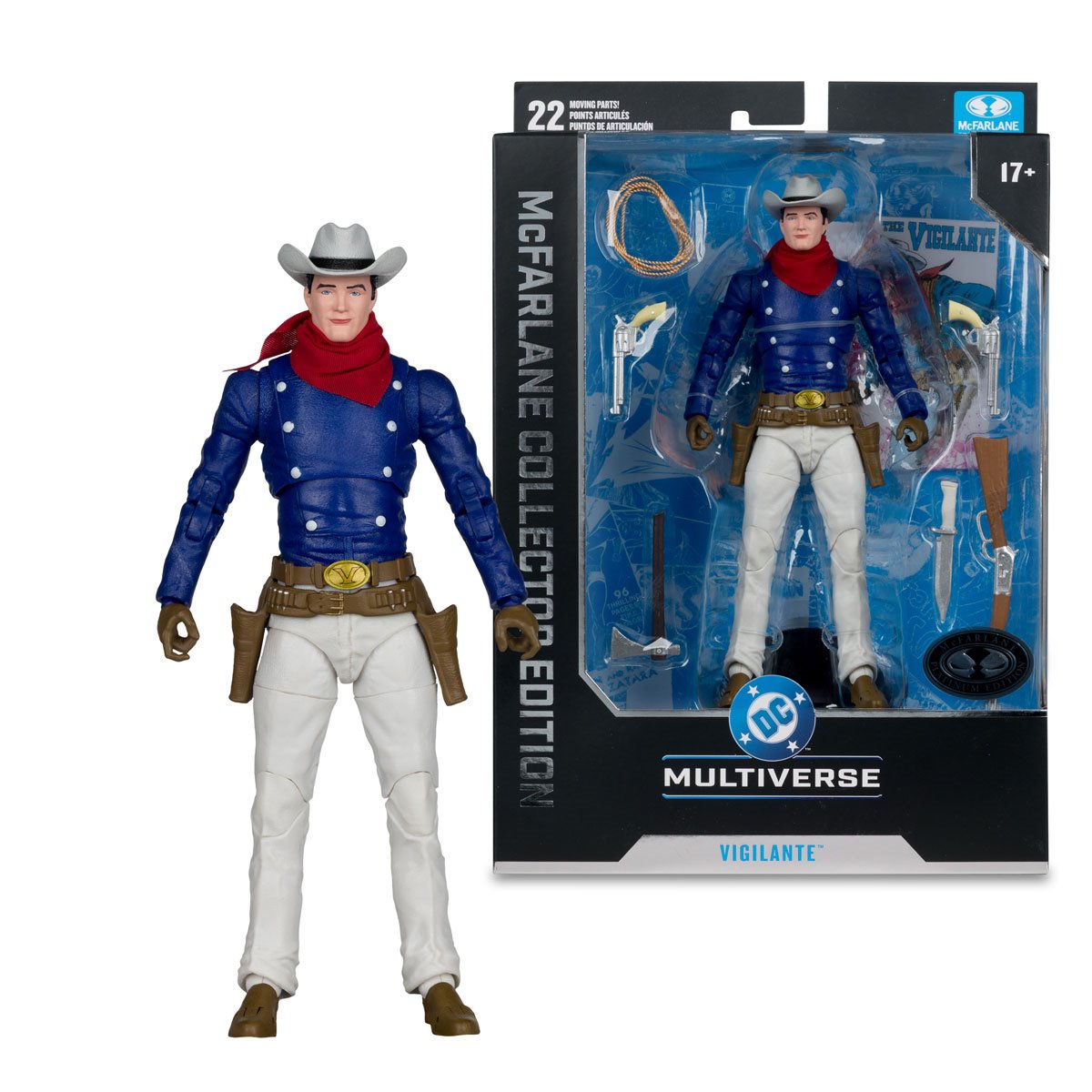 DC Multiverse McFarlane Collector Edition Wave 14 Vigilante All-Star Squadron #56 7-Inch Scale Action Figure