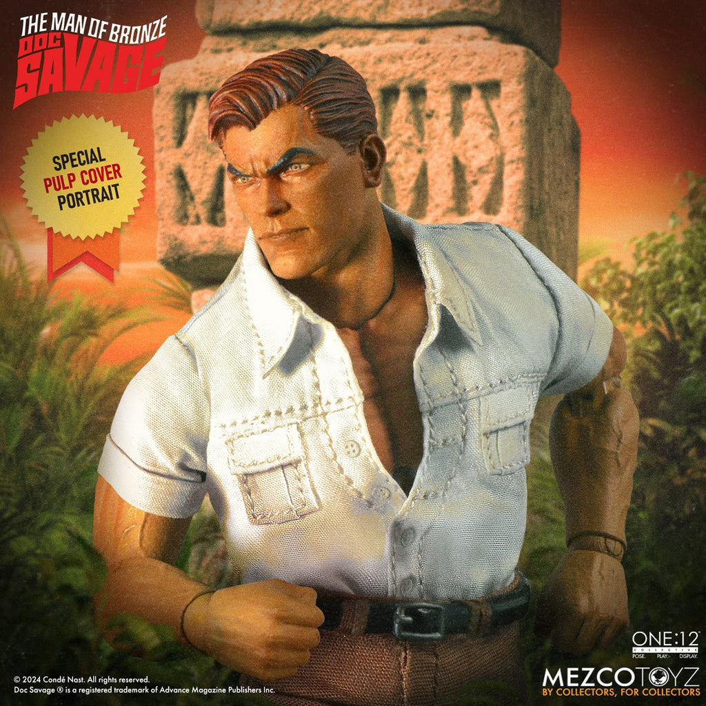 Doc Savage: The Man of Bronze Deluxe Edition One:12 Collective Action Figure