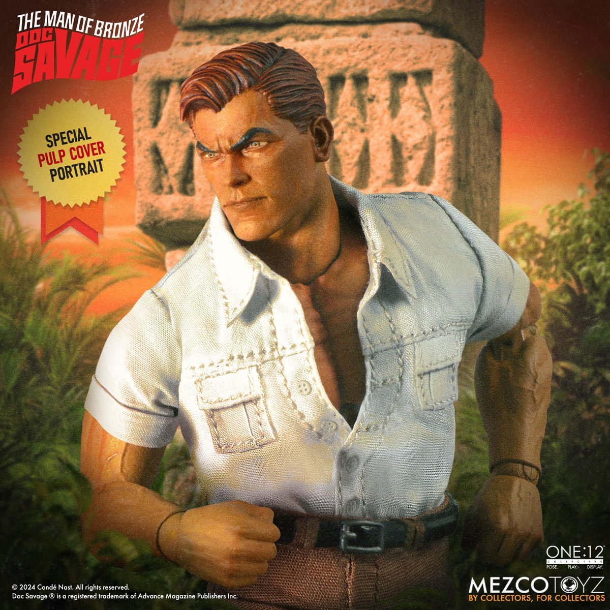 Doc Savage: The Man of Bronze Deluxe Edition One:12 Collective Action Figure