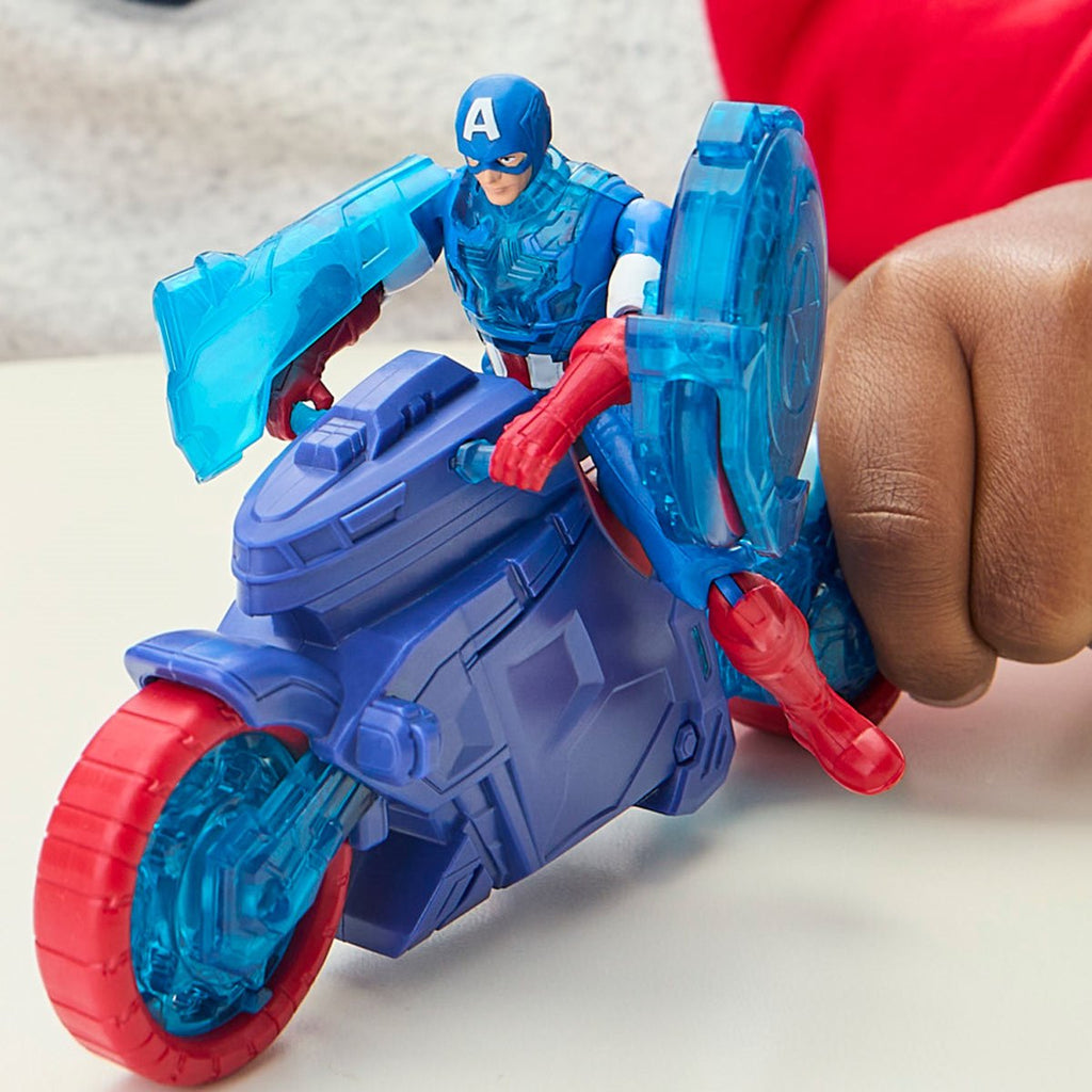 Avengers Epic World of Action Captain America Shield-Shot Cycle Vehicle