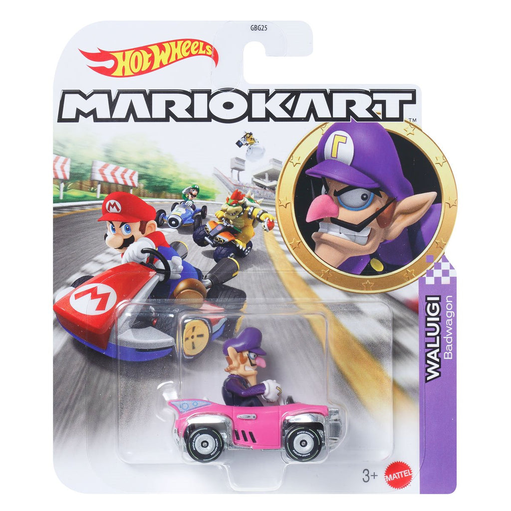 Mario Kart Hot Wheels 2025 Mix 6 Vehicle Case of 8