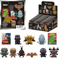 Godzilla Series 7 3D Foam Bag Clip Random 6-Pack