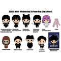 Wednesday Addams Series 2 3D Foam Bag Clip Random 6-Pack