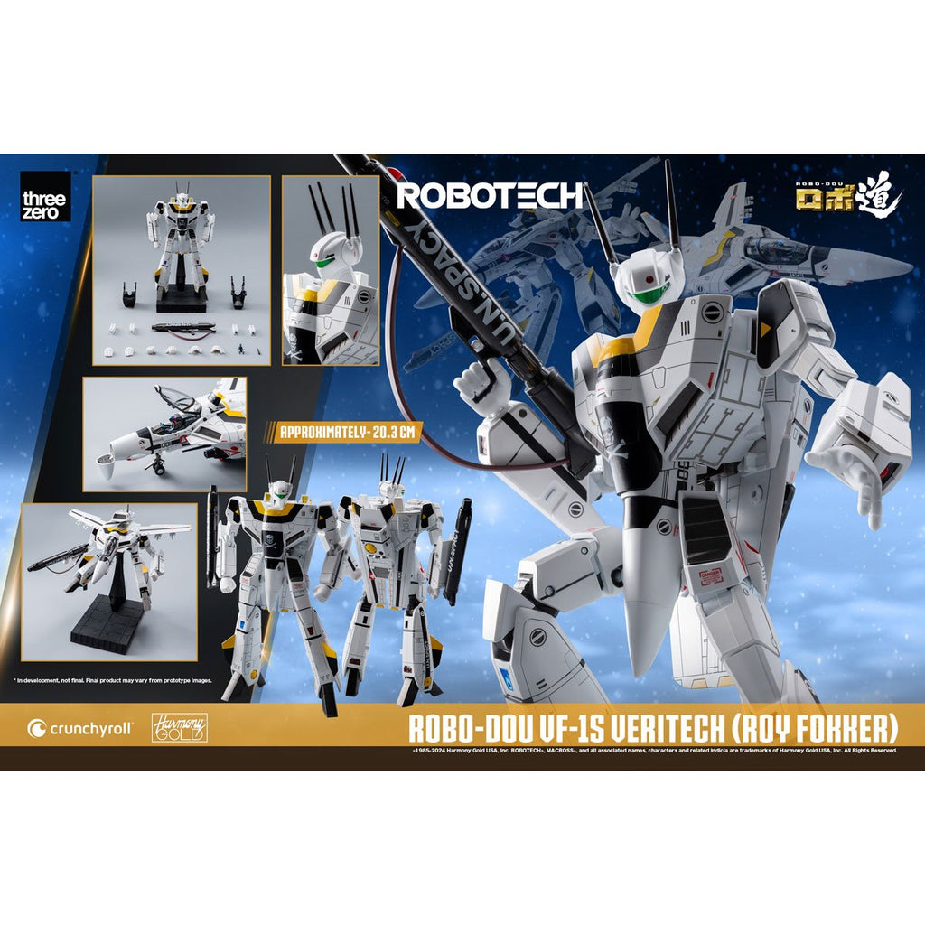 Robotech VF-1S Veritech Roy Fokker ROBO-DOU Action Figure