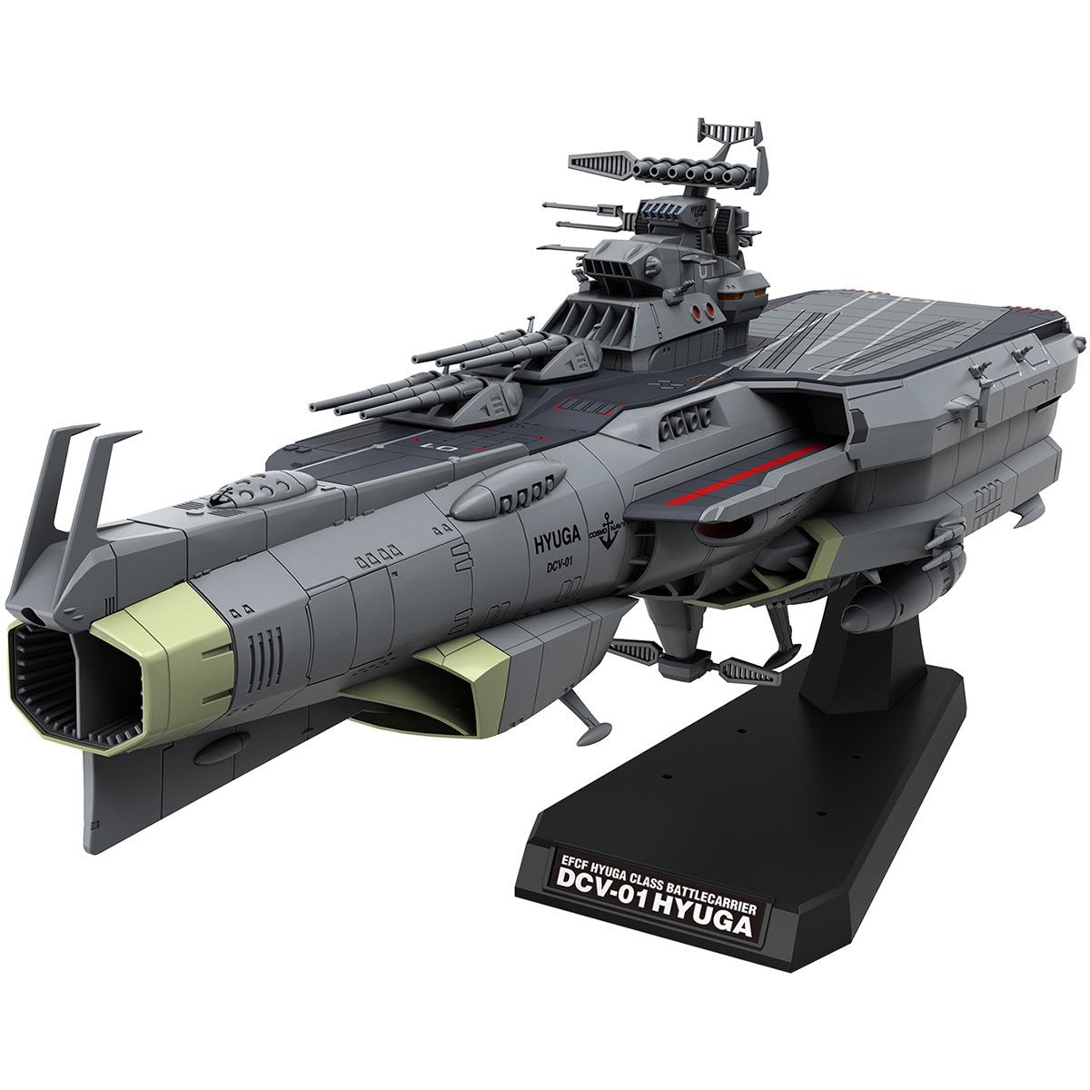 Yamato DCV-01 Hyuga Class Battle Carrier 1:1000 Scale Model Kit