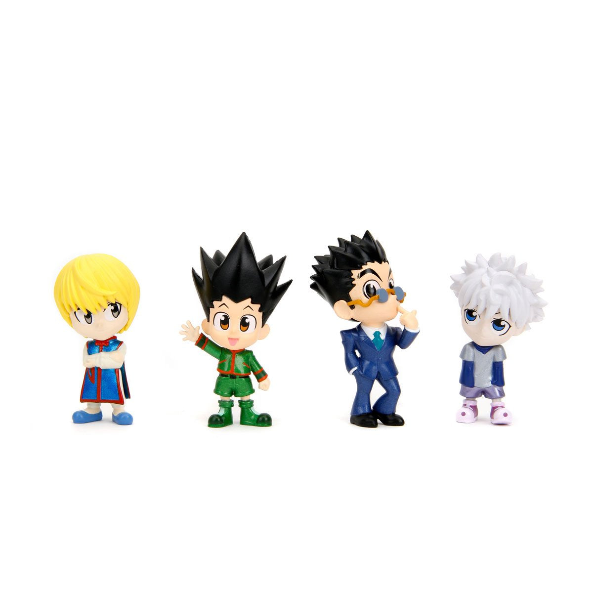 Hunter x Hunter Wave 1 MetalFigs 2 1/2-Inch Die-Cast Metal Mini-Figure Set of 4