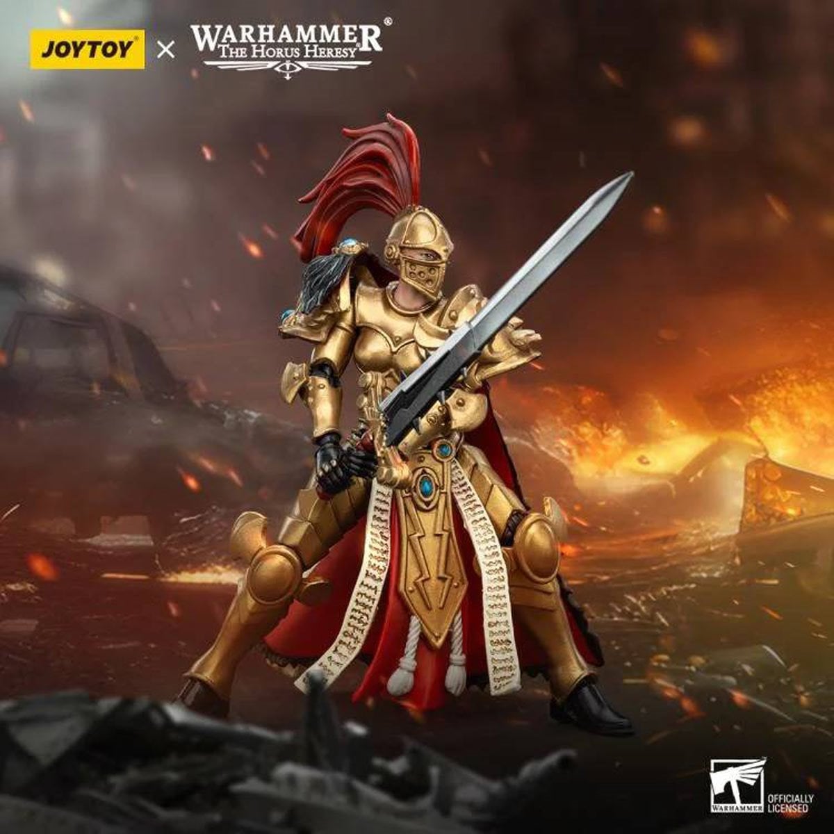 Joy Toy Warhammer The Horus Heresy Sisters of Silence Vigilator Mistress 1:18 Scale Action Figure