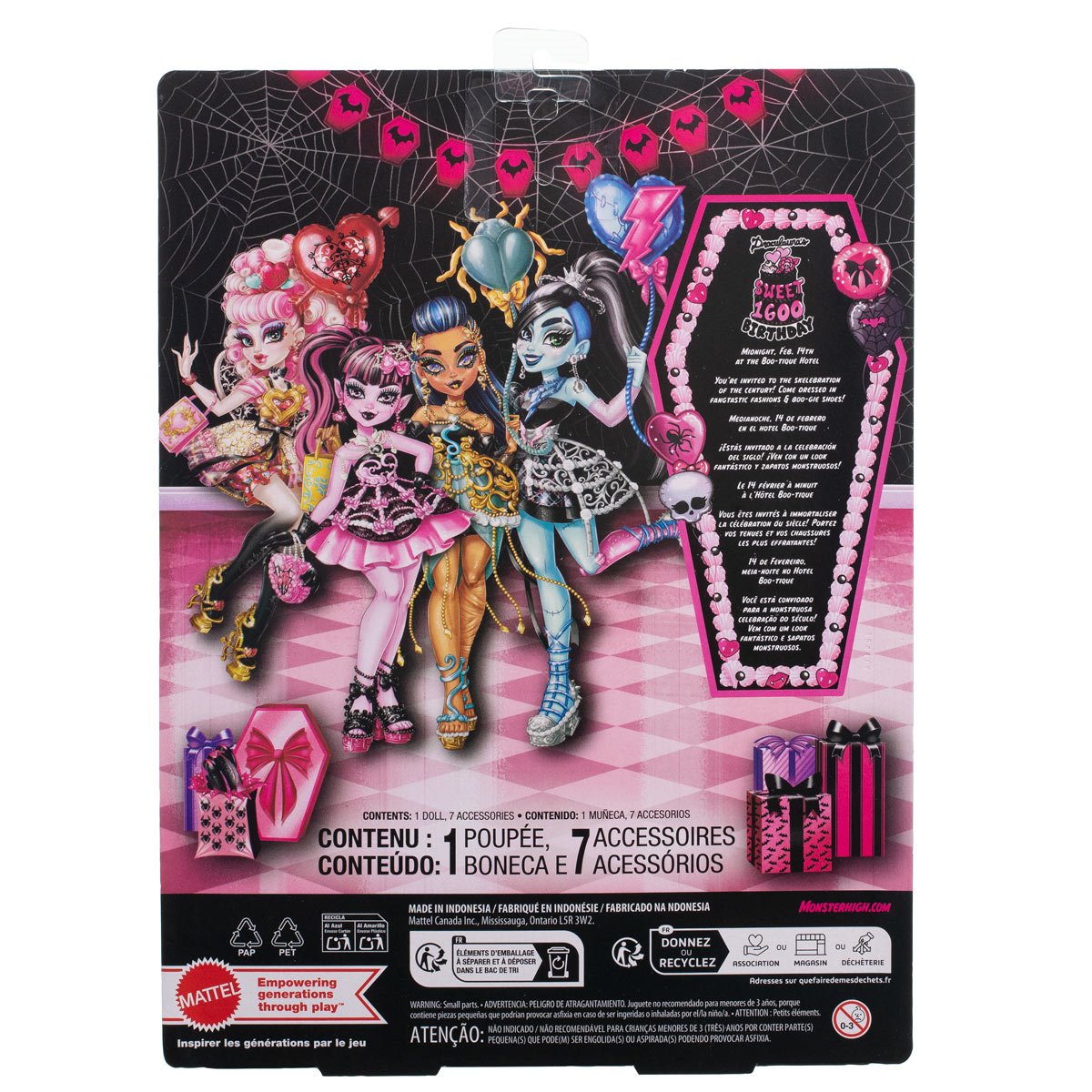 Monster High Frankie Stein Scary Sweet Birthday Doll