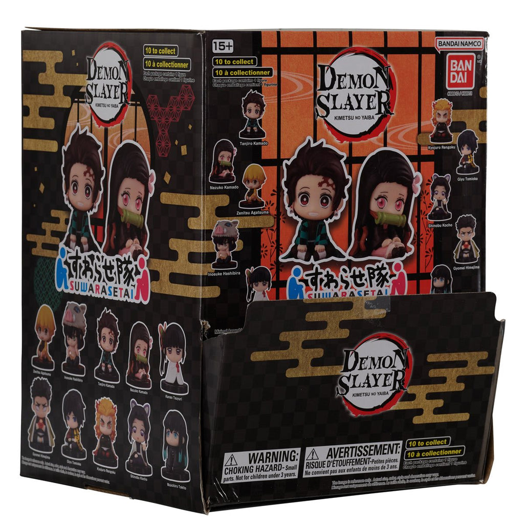 Demon Slayer Sitting Blind Mini-Figure Display Box of 24