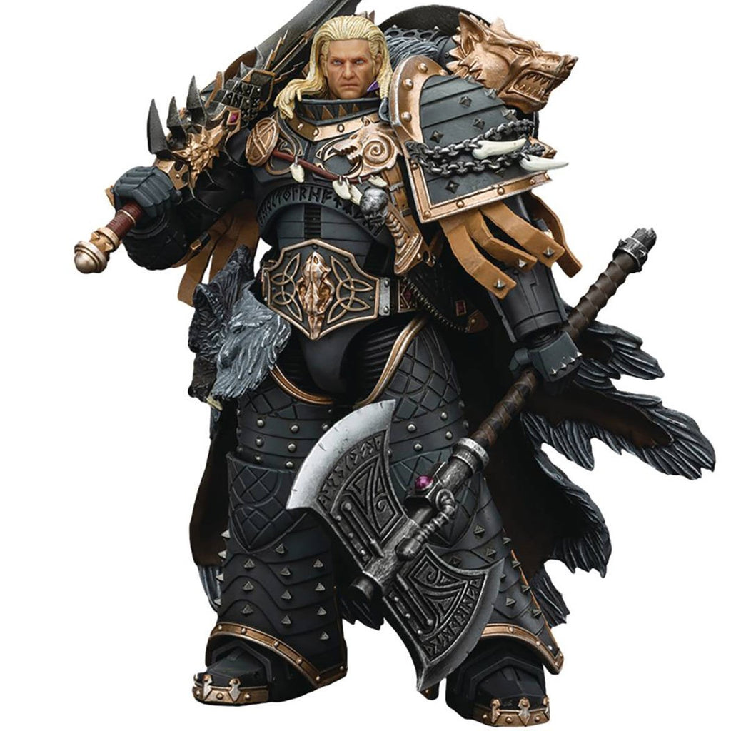 Joy Toy Warhammer The Horus Heresy Space Wolves Leman Russ Primarch of the VIth Legion 1:18 Scale Action Figure