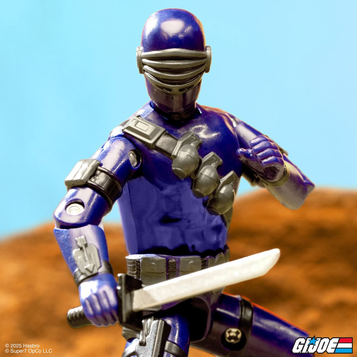 G.I. Joe Snake Eyes (Cartoon) 3 3/4-Inch ReAction+ Figure
