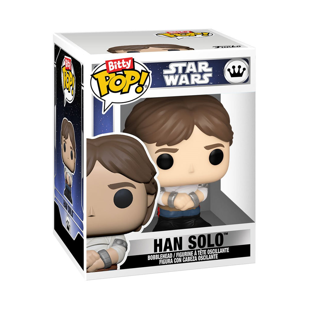 Star Wars: The Empire Strikes Back Princess Leia and Han Solo Funko Bitty Pop! Mini-Figure 2-Pack
