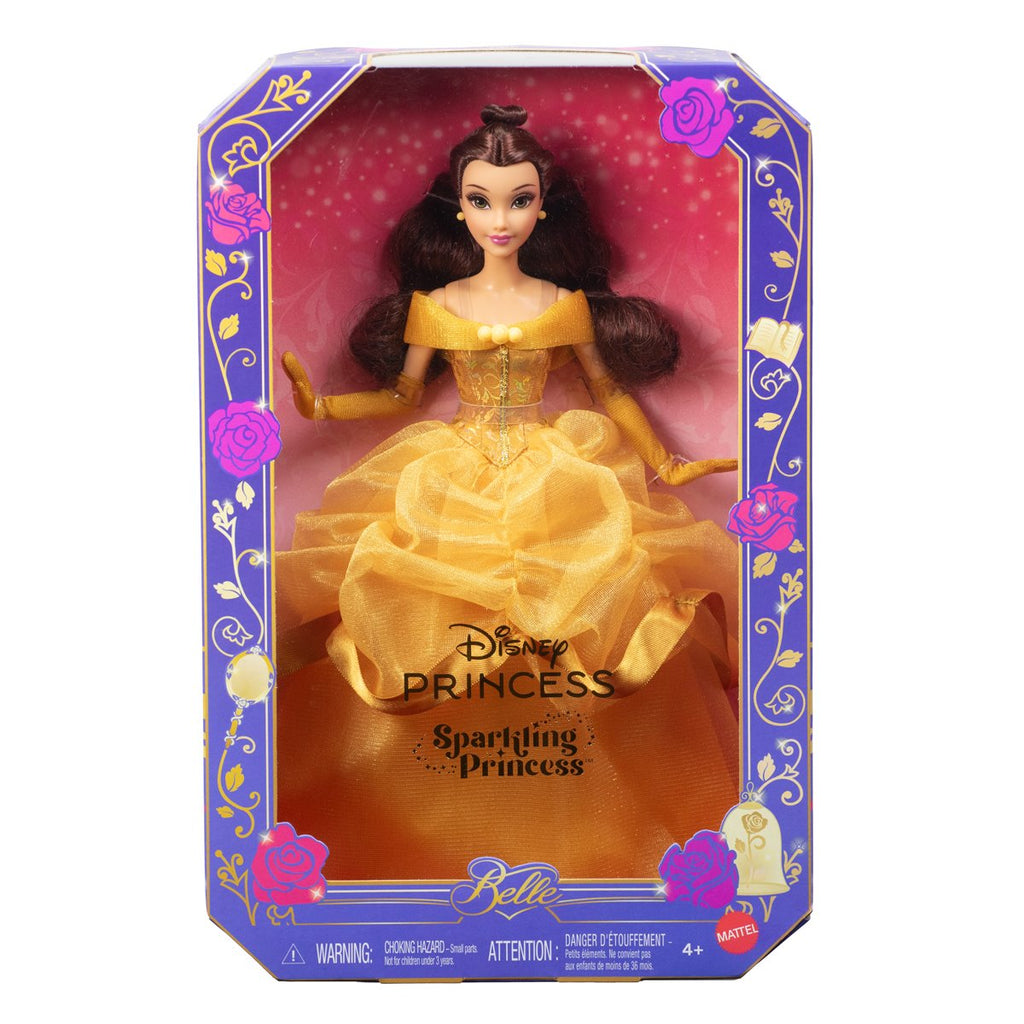 Disney Princess Sparkling Princess Belle Fashion Doll