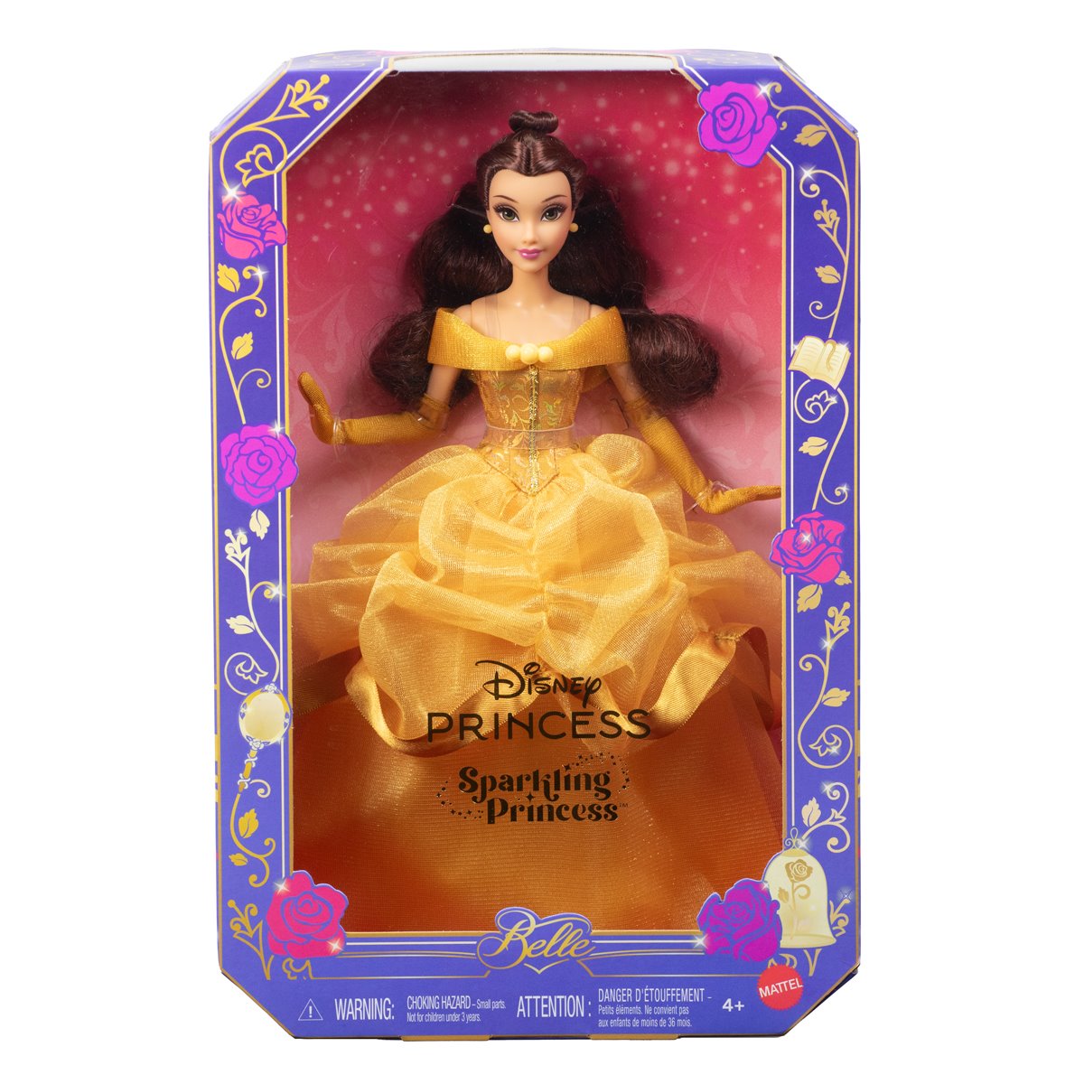 Disney Princess Sparkling Princess Belle Fashion Doll