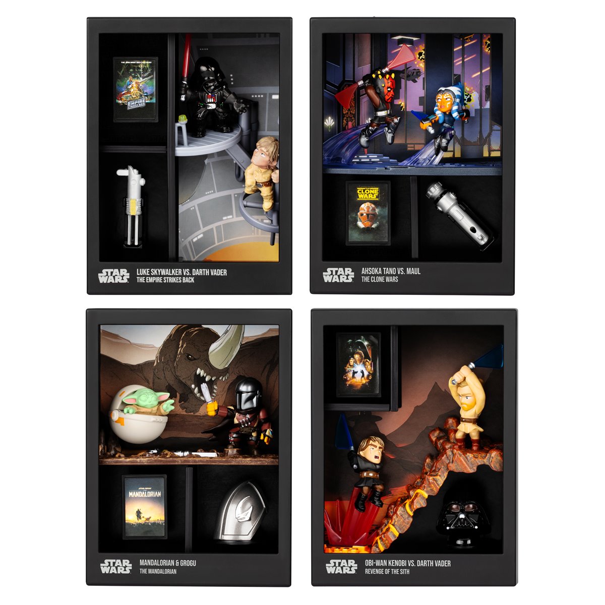 Star Wars Fandrop Figure Diorama Wave 1 Case of 6