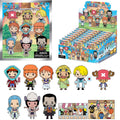 One Piece Series 7 3D Foam Bag Clip Display Case of 24