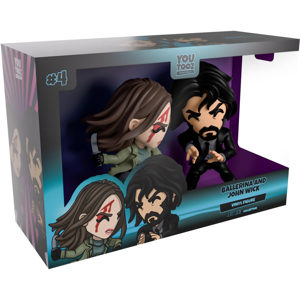From the World of John Wick: Ballerina Collection The Ballerina and John Wick Vinyl Figure 2-Pack #4
