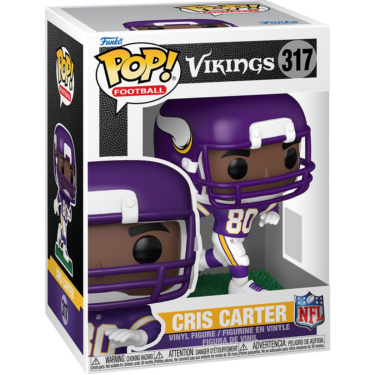 NFL Vikings Chris Carter Funko Pop! Vinyl Figure #317