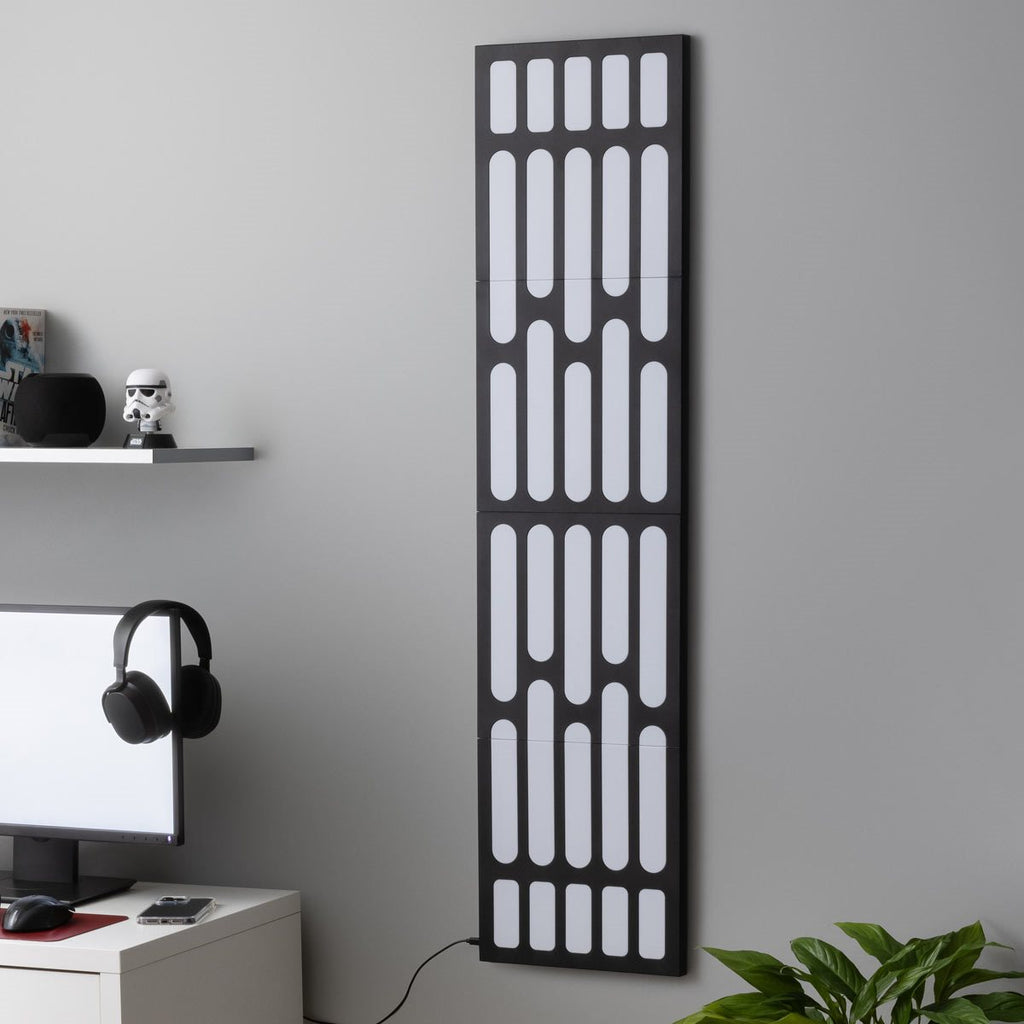 Star Wars Death Star Wall Panel Light with Color Change and Music Reactive Modes