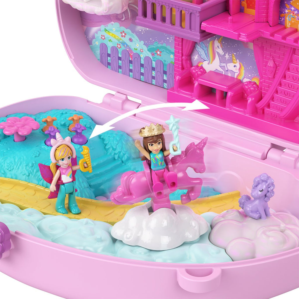 Polly Pocket 2-In-1 Bunny Fun Compact Playset