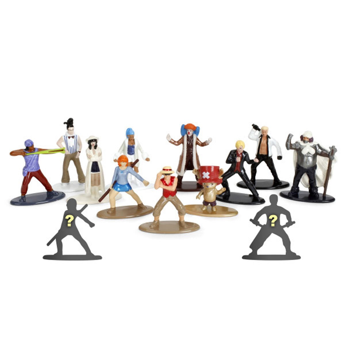 One Piece Wave 1 Nano MetalFigs Die-Cast Metal Blind Box Mini-Figure Case of 24