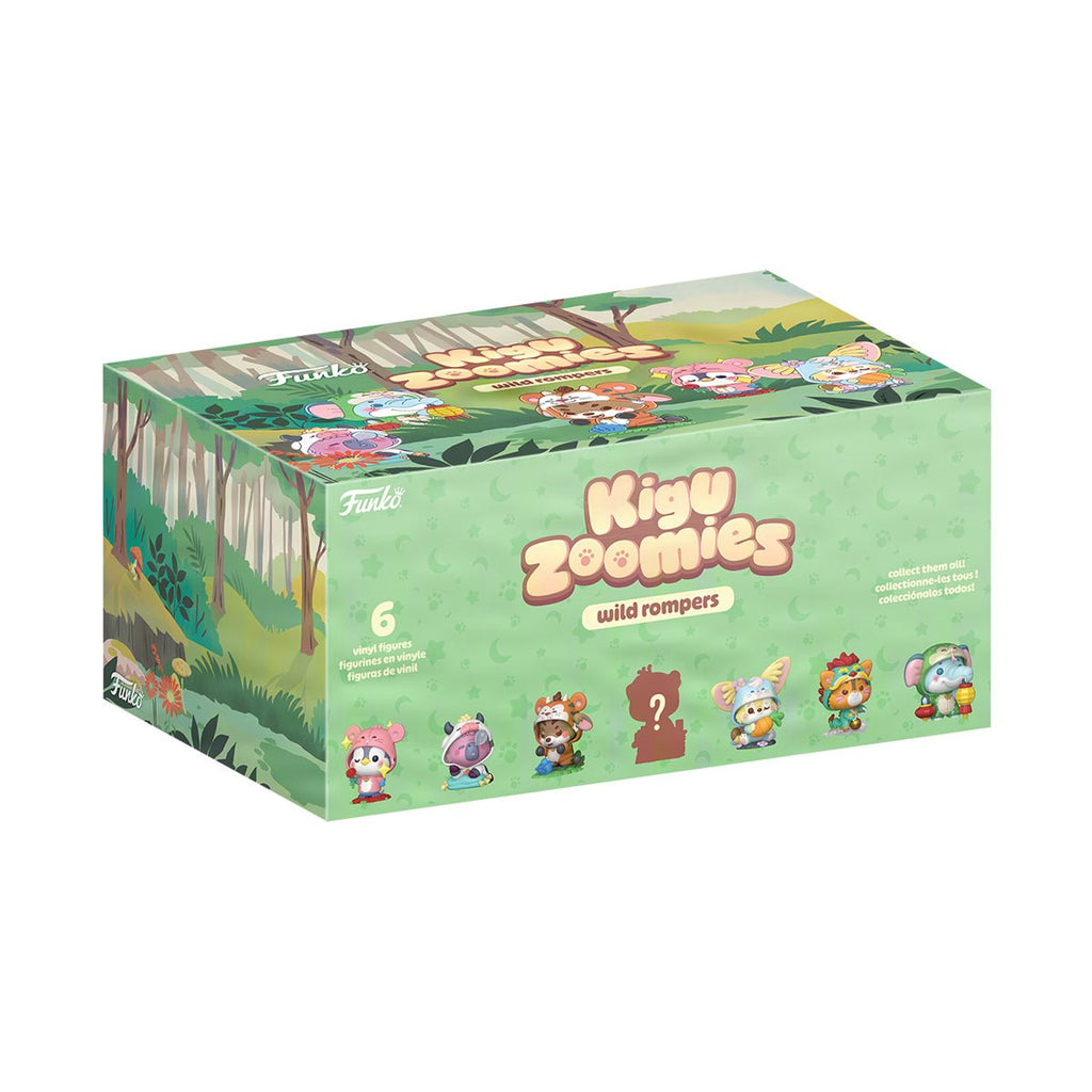 KiguZoomies Premium Vinyl Figure Display Case of 6