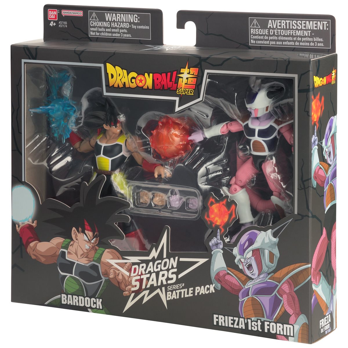 Dragon Ball Super Dragon Stars Battle Pack Bardock vs. Frieza 1st Form Action Figure 2-Pack