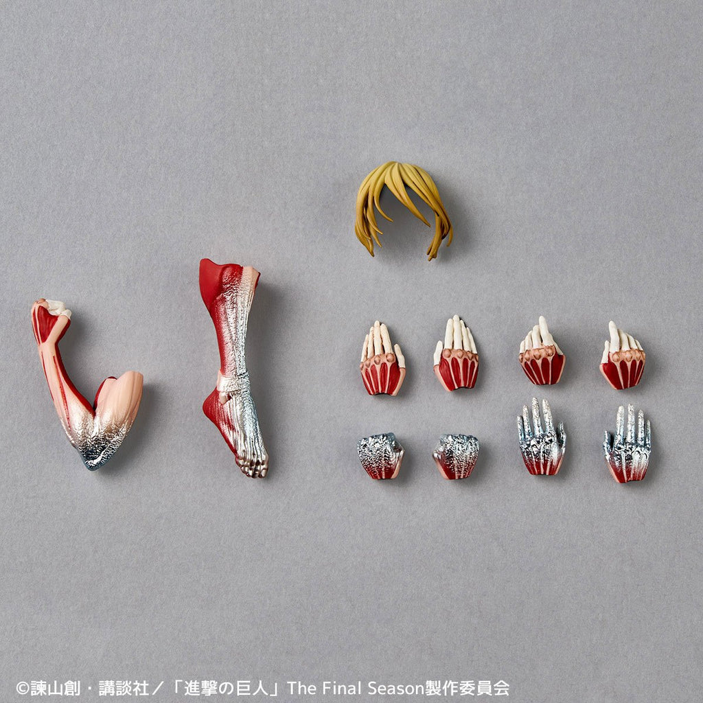 Attack on Titan Female Titan AF Revoltech Amazing Yamaguchi Action Figure