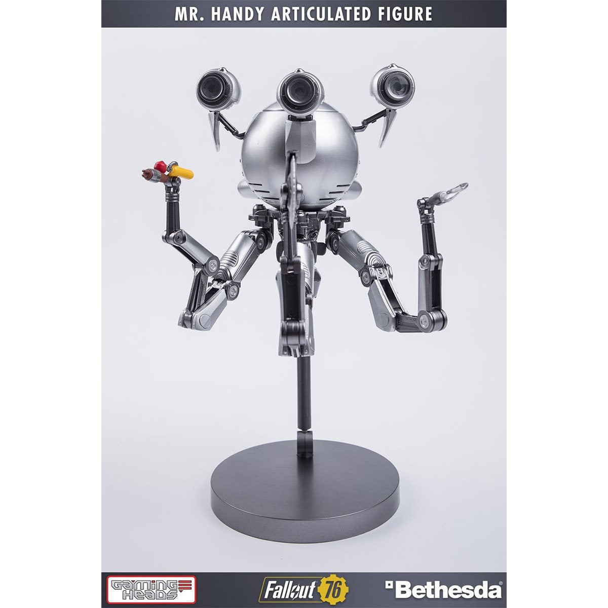 Fallout Mr. Handy Deluxe Articulated Action Figure with Sound