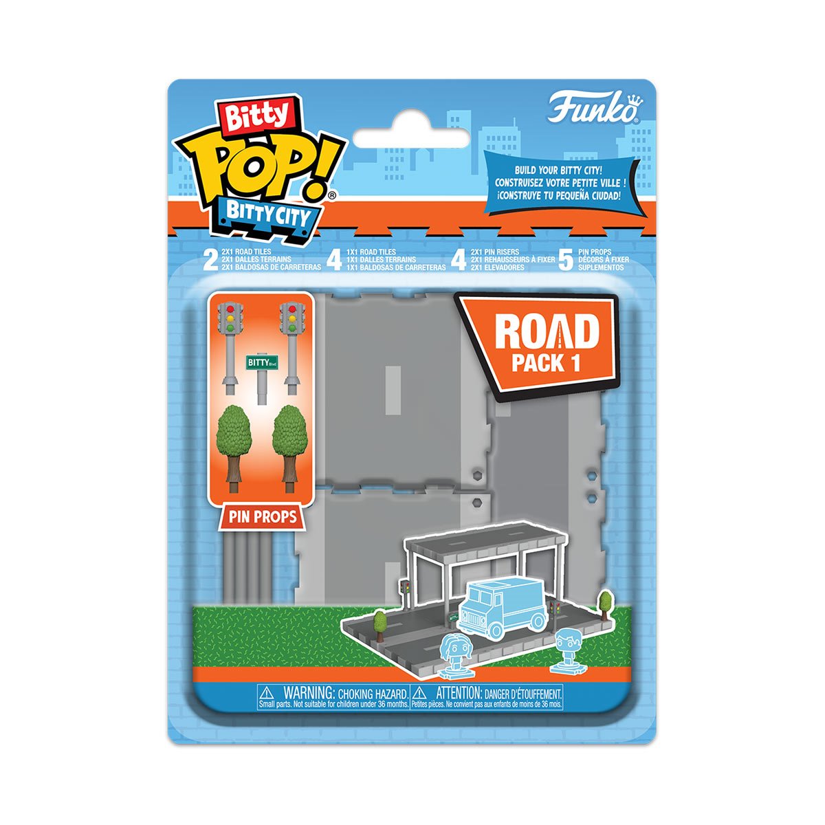 Funko Bitty City Road Pack 1 Expansion Pack