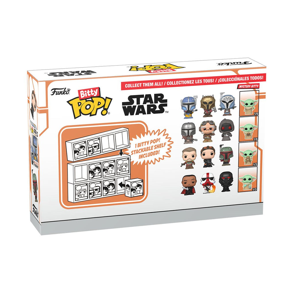 Star Wars: The Mandalorian Cobb Vanth Funko Bitty Pop! Mini-Figure 4-Pack