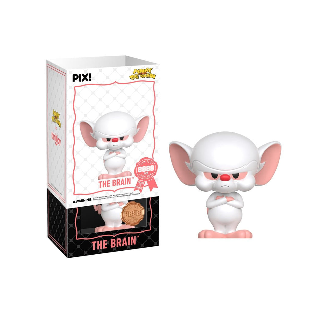 Pinky and the Brain The Brain Grumpy Pix! Vinyl Figure