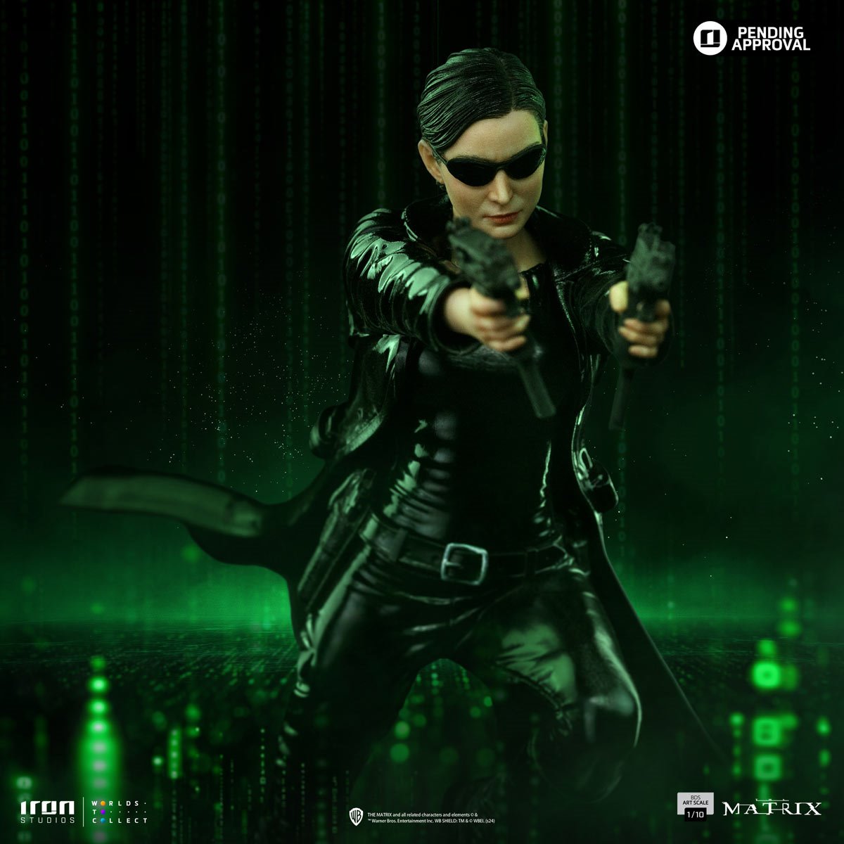 The Matrix Trinity 1:10 Art Scale Limited Edition Statue
