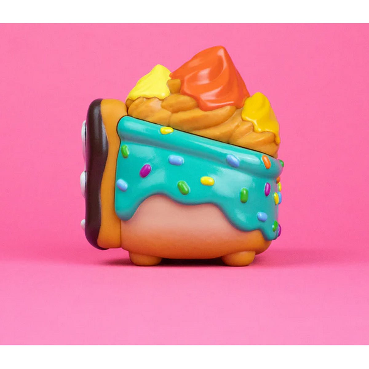 Donut Green Dumpster Fire Vinyl Figure