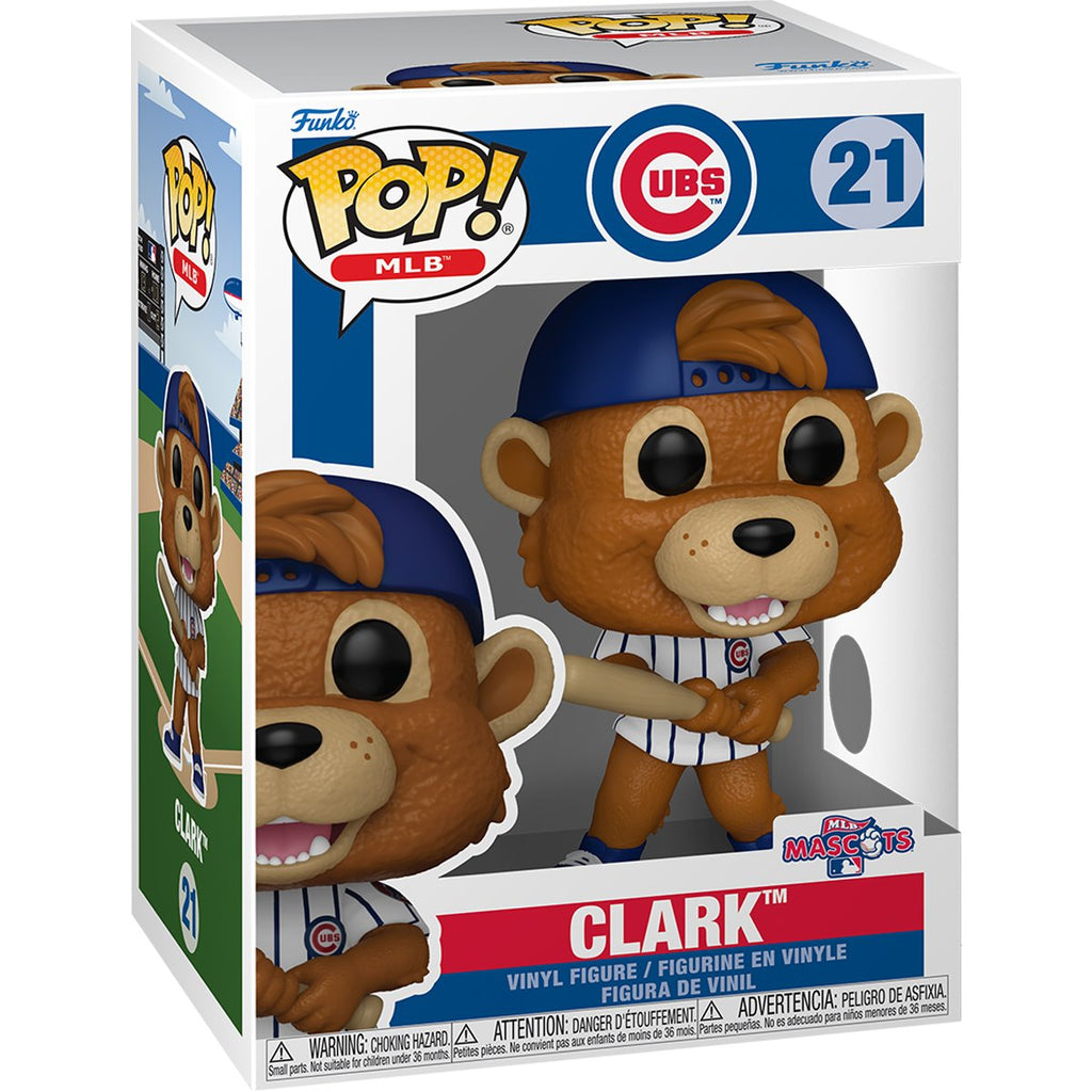 MLB Mascots Cubs Clark Funko Pop! Vinyl Figure #21