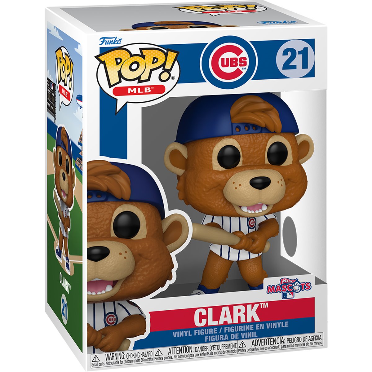 MLB Mascots Cubs Clark Funko Pop! Vinyl Figure #21