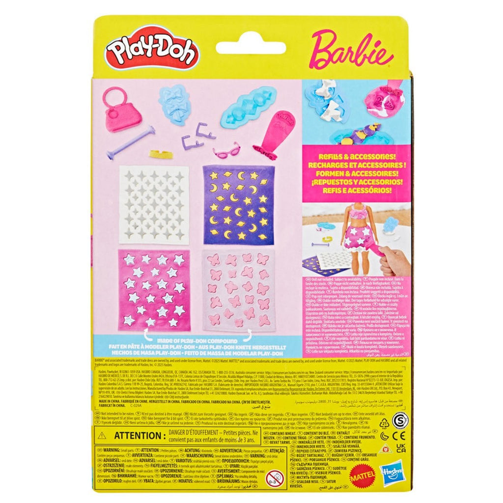 Play-Doh Barbie Designer Pattern Packs Wave 1 Set of 3