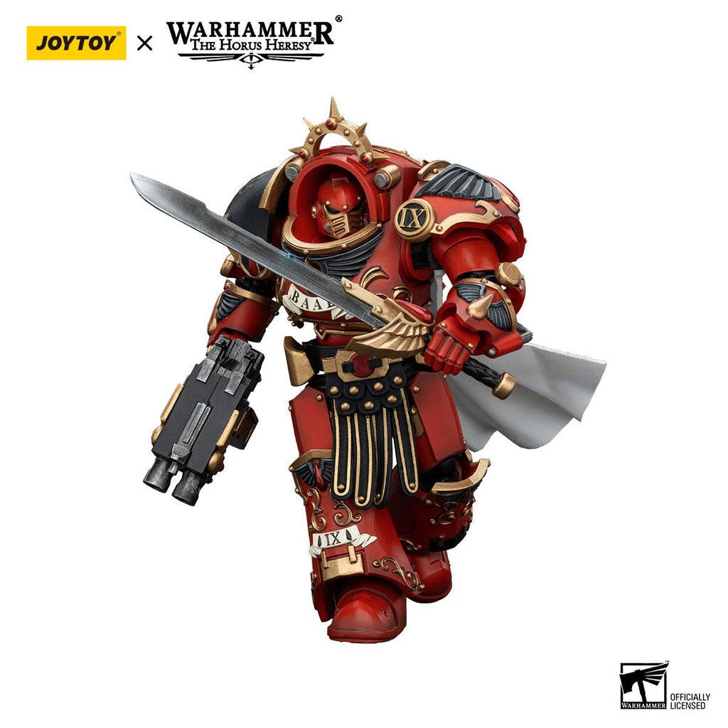 Joy Toy Warhammer Horus Heresy Blood Angels Legion Praetor in Tartaros Terminator Armor 1:18 Scale Action Figure